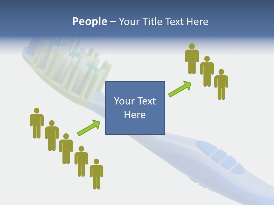 White Toothpaste Isolated PowerPoint Template