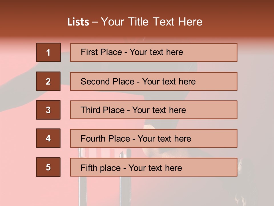 Effort Background Training PowerPoint Template
