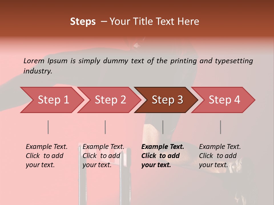 Effort Background Training PowerPoint Template