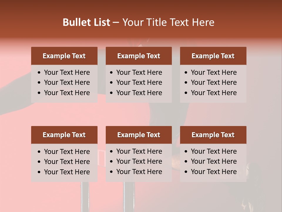 Effort Background Training PowerPoint Template