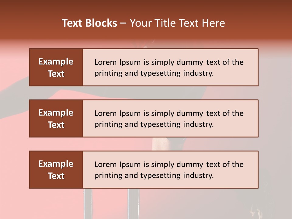 Effort Background Training PowerPoint Template