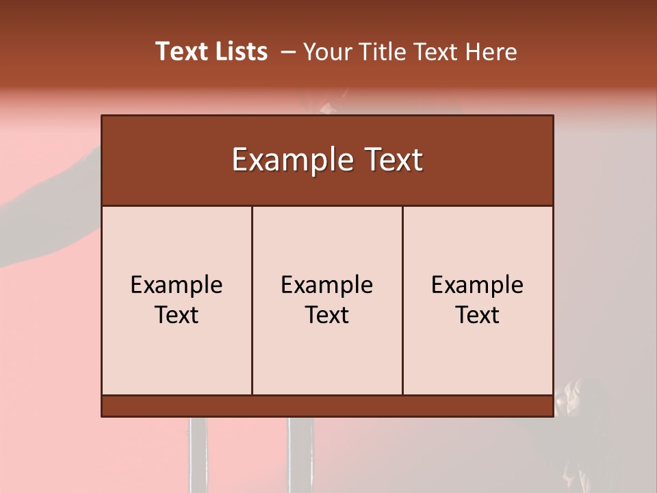 Effort Background Training PowerPoint Template