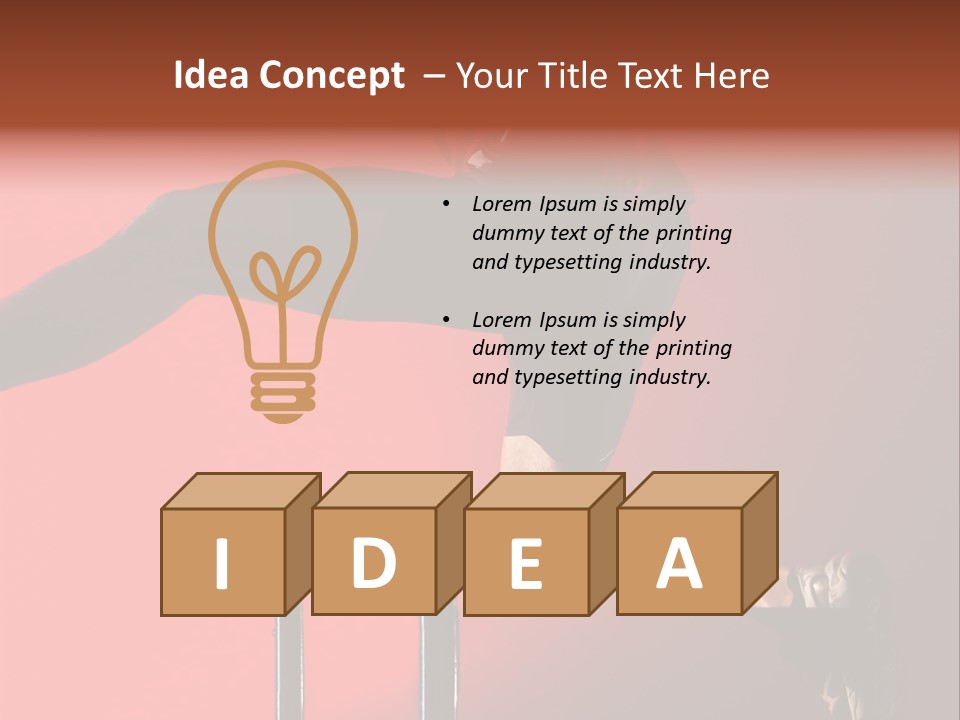 Effort Background Training PowerPoint Template