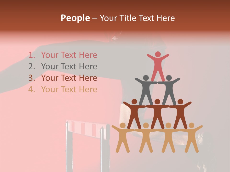 Effort Background Training PowerPoint Template