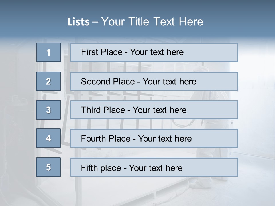 Equipment Surface Coating PowerPoint Template