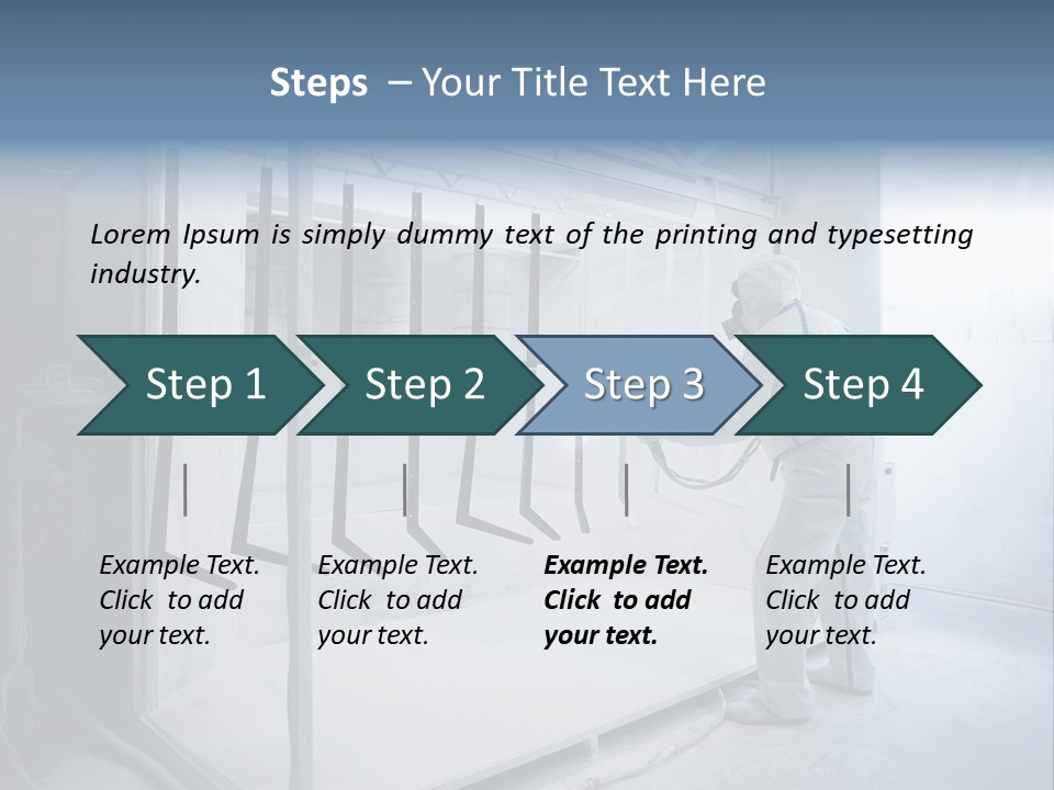 Equipment Surface Coating PowerPoint Template