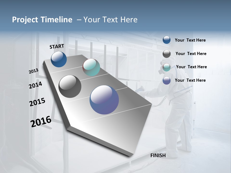 Equipment Surface Coating PowerPoint Template