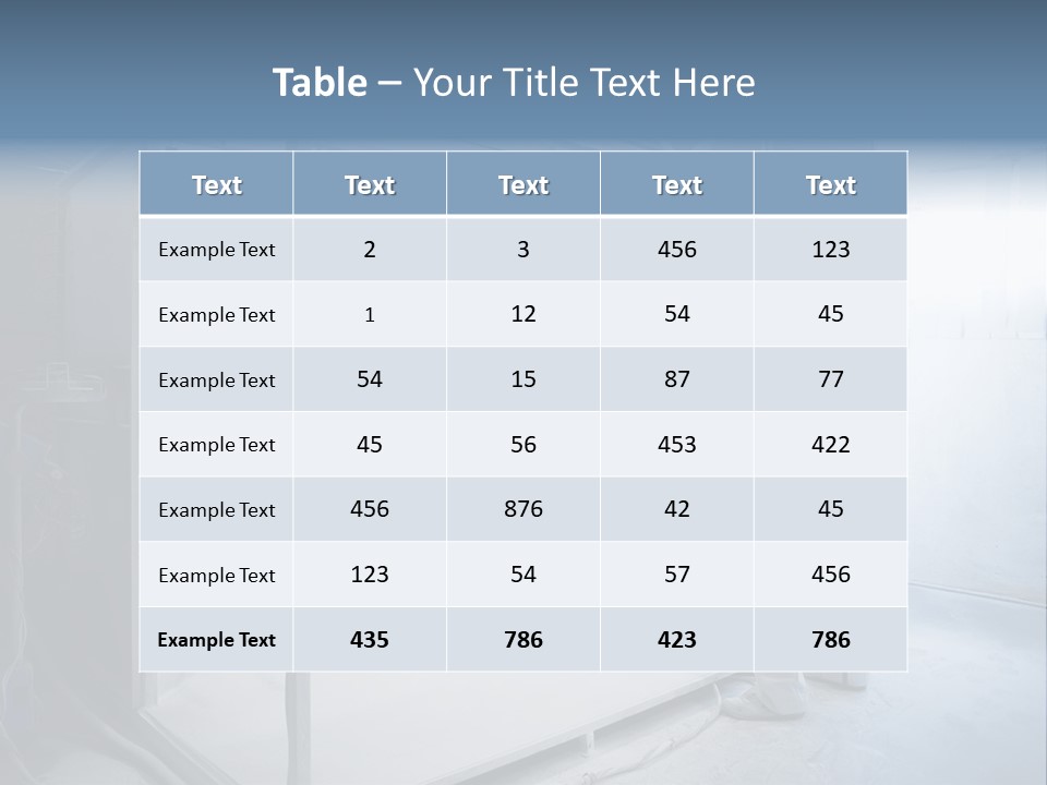 Equipment Surface Coating PowerPoint Template