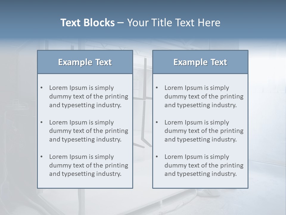 Equipment Surface Coating PowerPoint Template