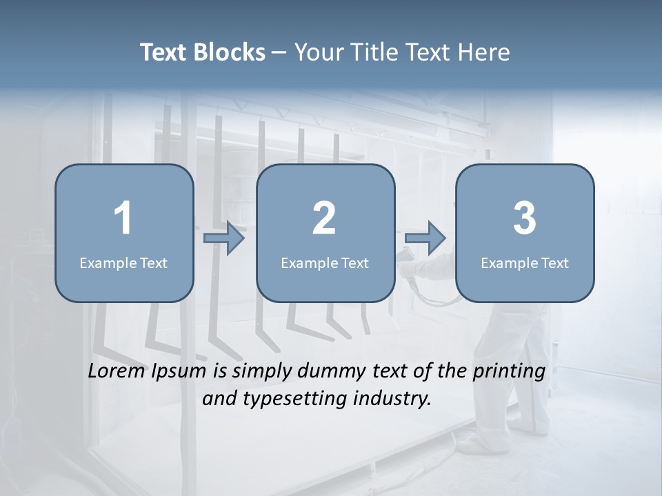 Equipment Surface Coating PowerPoint Template
