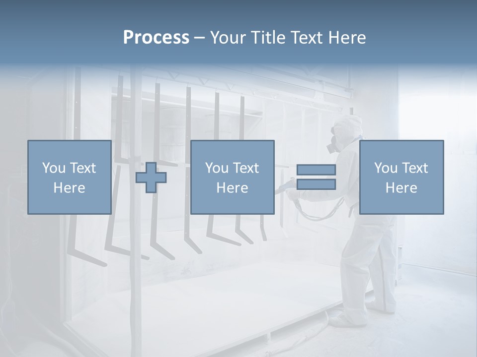 Equipment Surface Coating PowerPoint Template