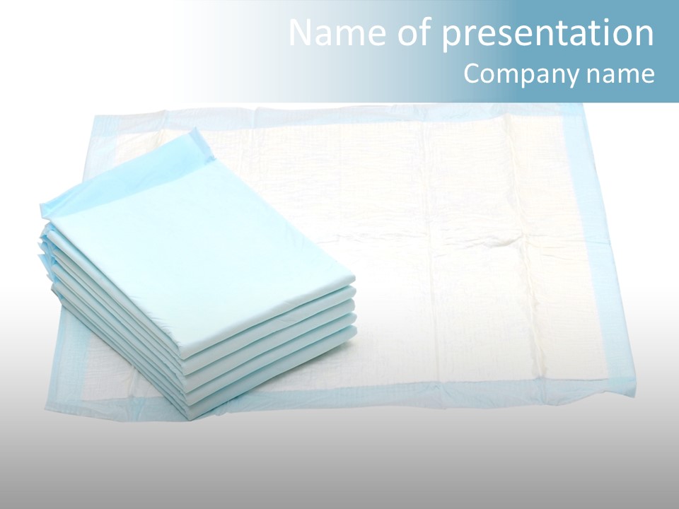 Sterile Nurse Pile PowerPoint Template