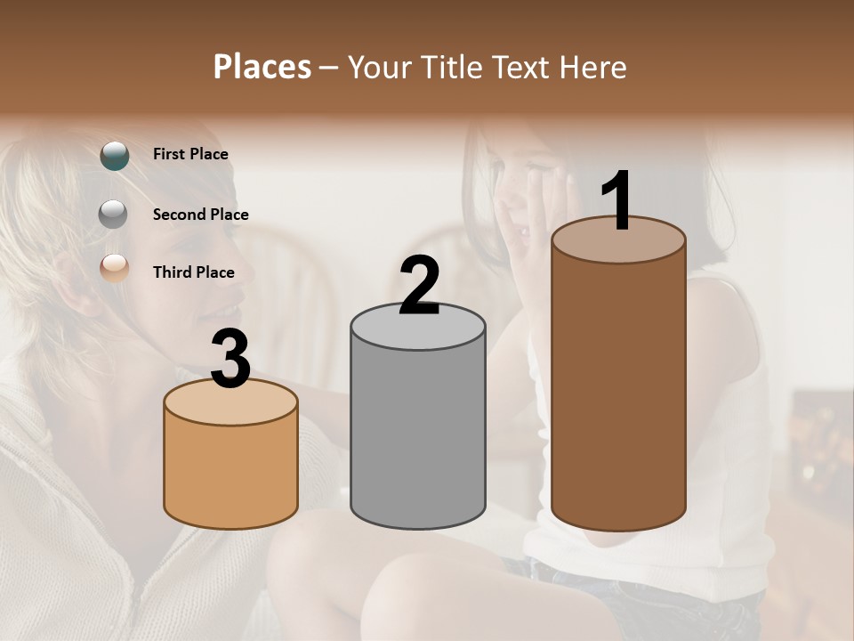 Looking Sharing Chatting PowerPoint Template
