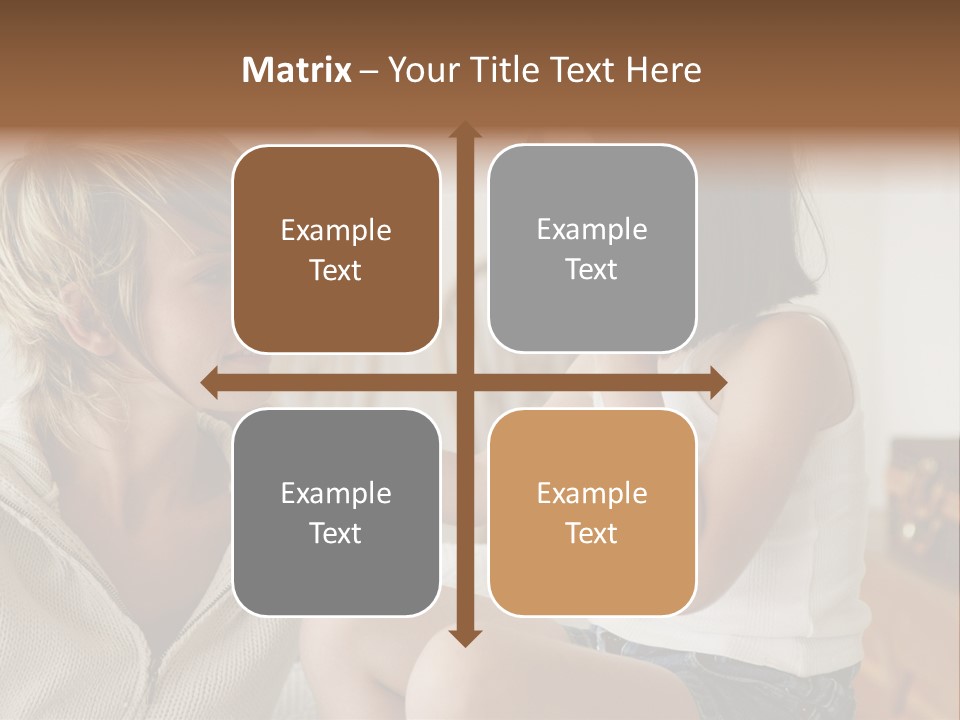Looking Sharing Chatting PowerPoint Template