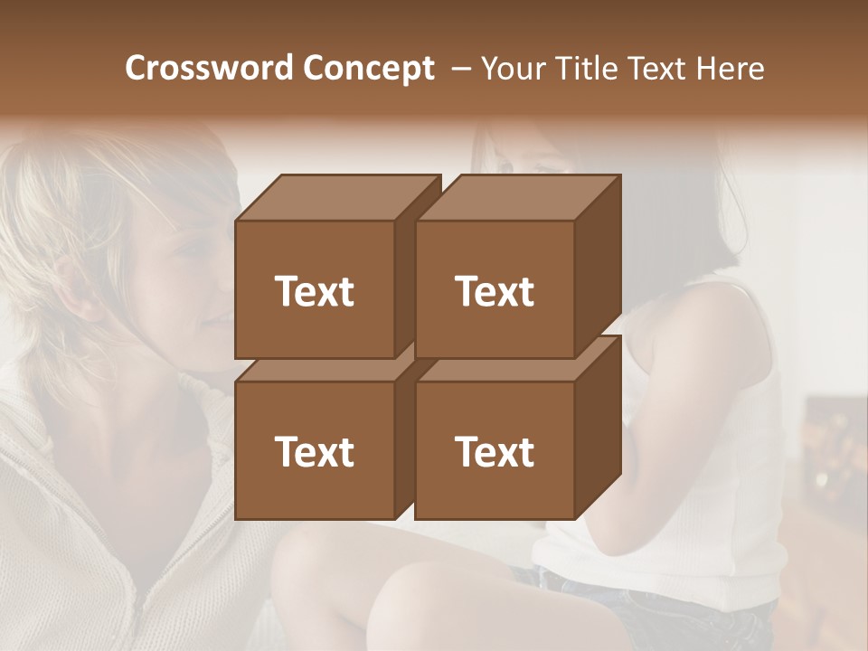 Looking Sharing Chatting PowerPoint Template