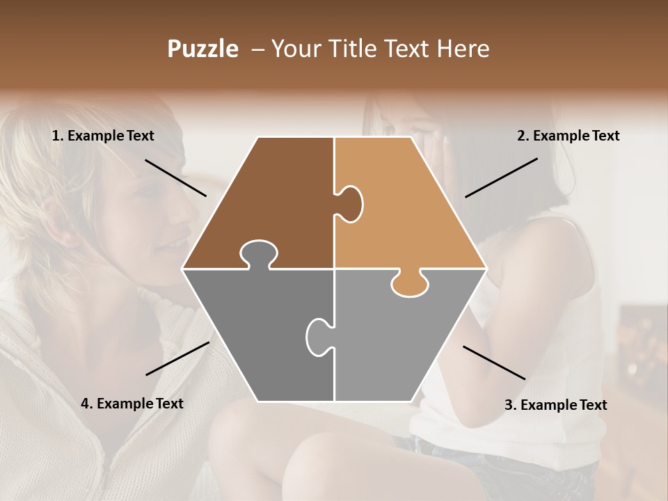 Looking Sharing Chatting PowerPoint Template
