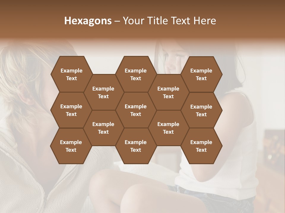Looking Sharing Chatting PowerPoint Template