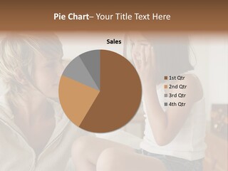 Looking Sharing Chatting PowerPoint Template