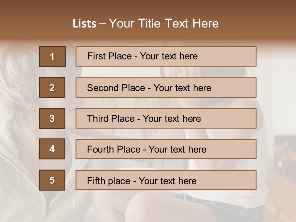 Looking Sharing Chatting PowerPoint Template