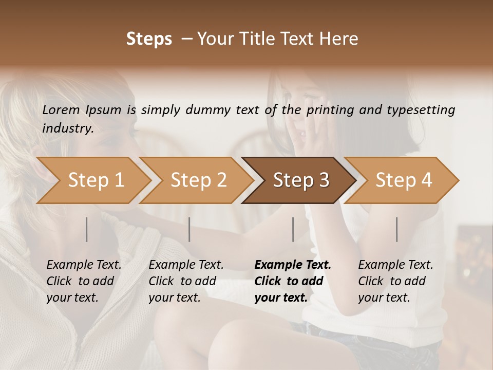 Looking Sharing Chatting PowerPoint Template