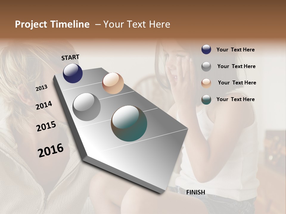 Looking Sharing Chatting PowerPoint Template