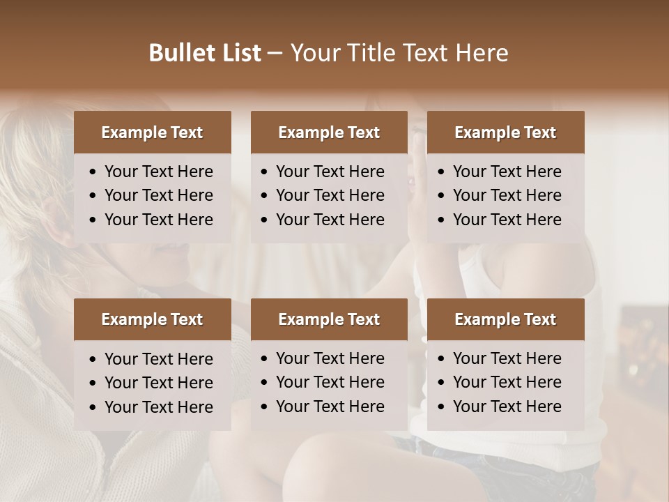 Looking Sharing Chatting PowerPoint Template