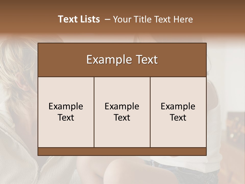 Looking Sharing Chatting PowerPoint Template