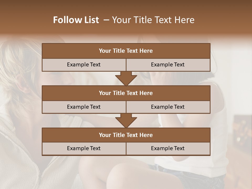 Looking Sharing Chatting PowerPoint Template