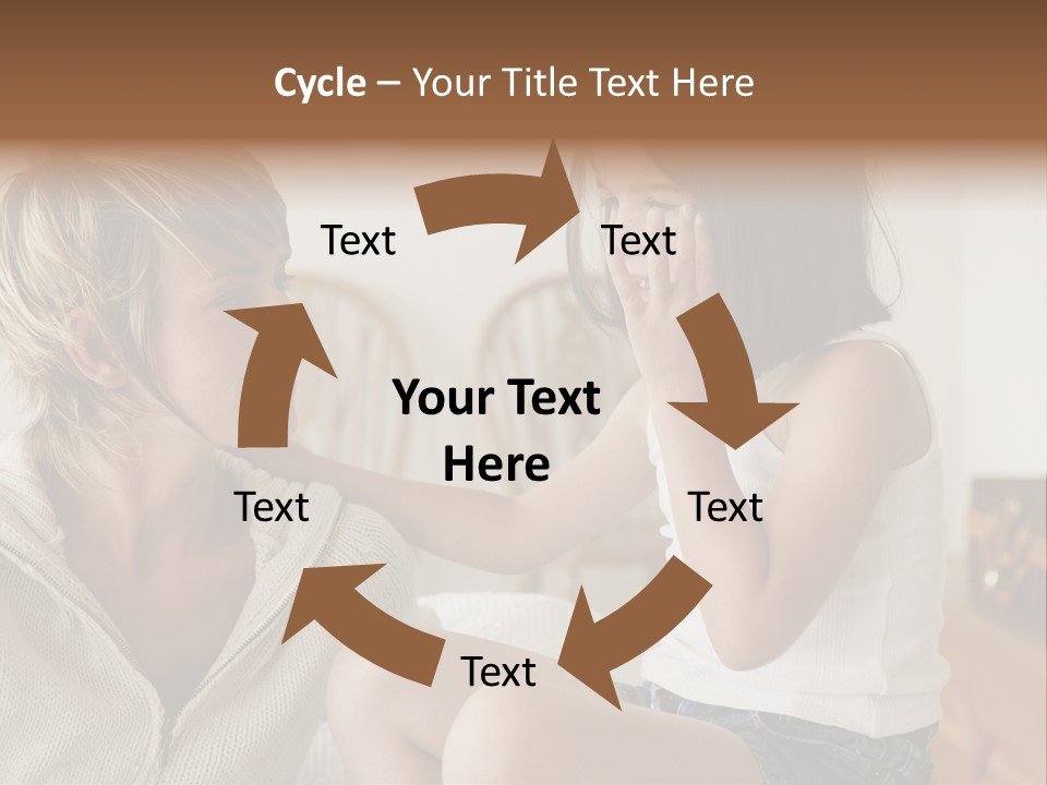 Looking Sharing Chatting PowerPoint Template