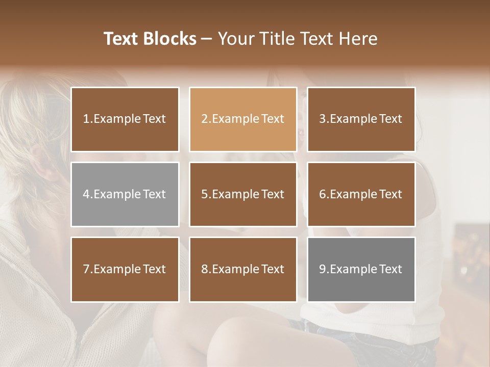Looking Sharing Chatting PowerPoint Template