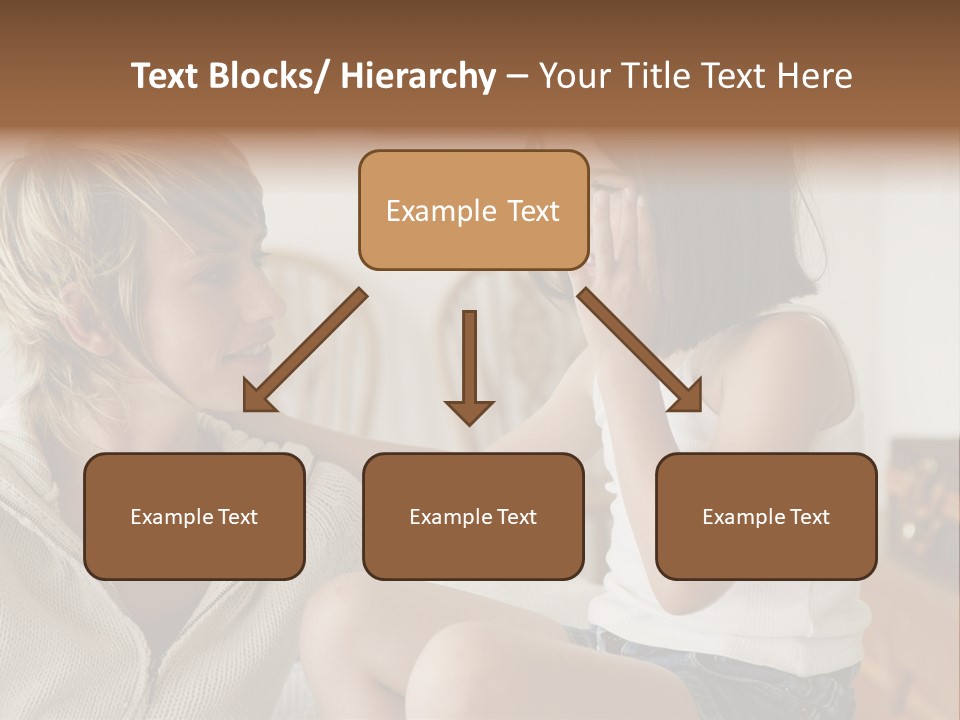 Looking Sharing Chatting PowerPoint Template