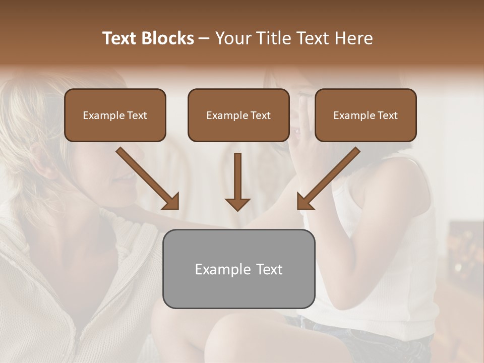 Looking Sharing Chatting PowerPoint Template