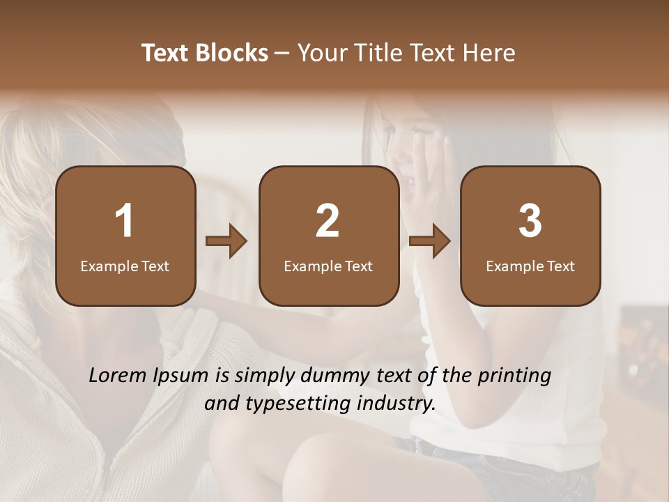 Looking Sharing Chatting PowerPoint Template