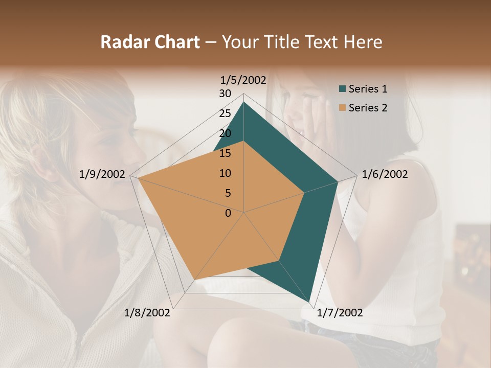 Looking Sharing Chatting PowerPoint Template