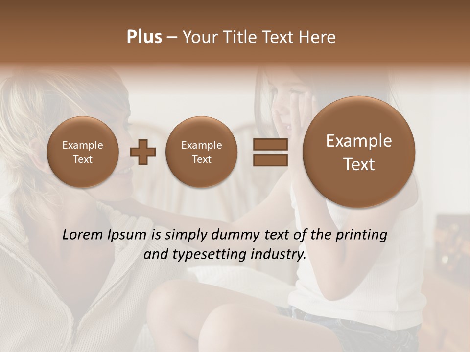 Looking Sharing Chatting PowerPoint Template
