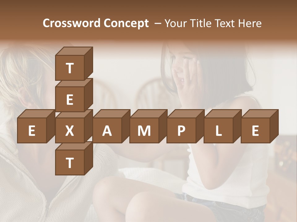 Looking Sharing Chatting PowerPoint Template