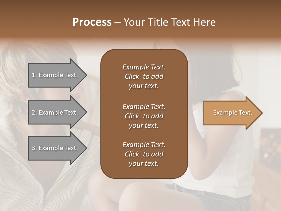 Looking Sharing Chatting PowerPoint Template