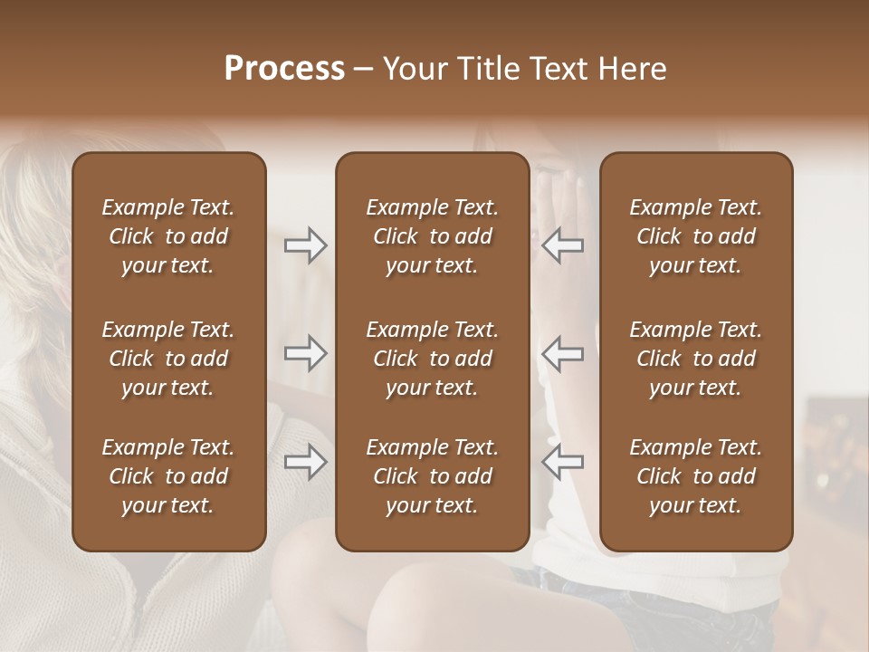 Looking Sharing Chatting PowerPoint Template