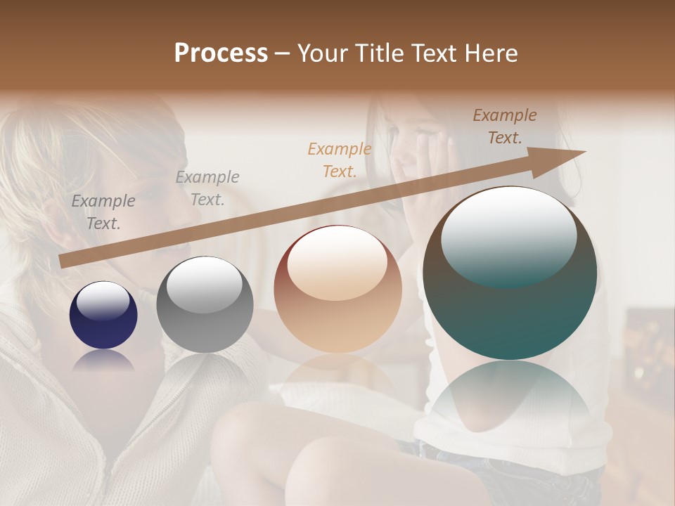 Looking Sharing Chatting PowerPoint Template