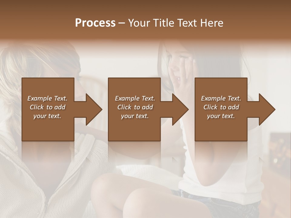 Looking Sharing Chatting PowerPoint Template