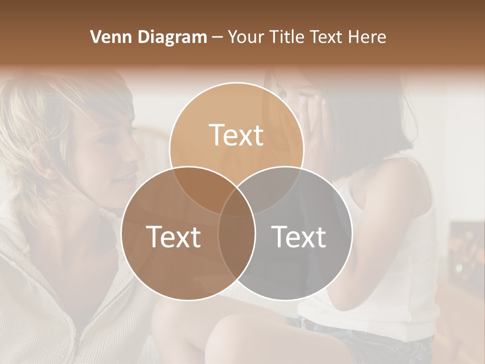 Looking Sharing Chatting PowerPoint Template