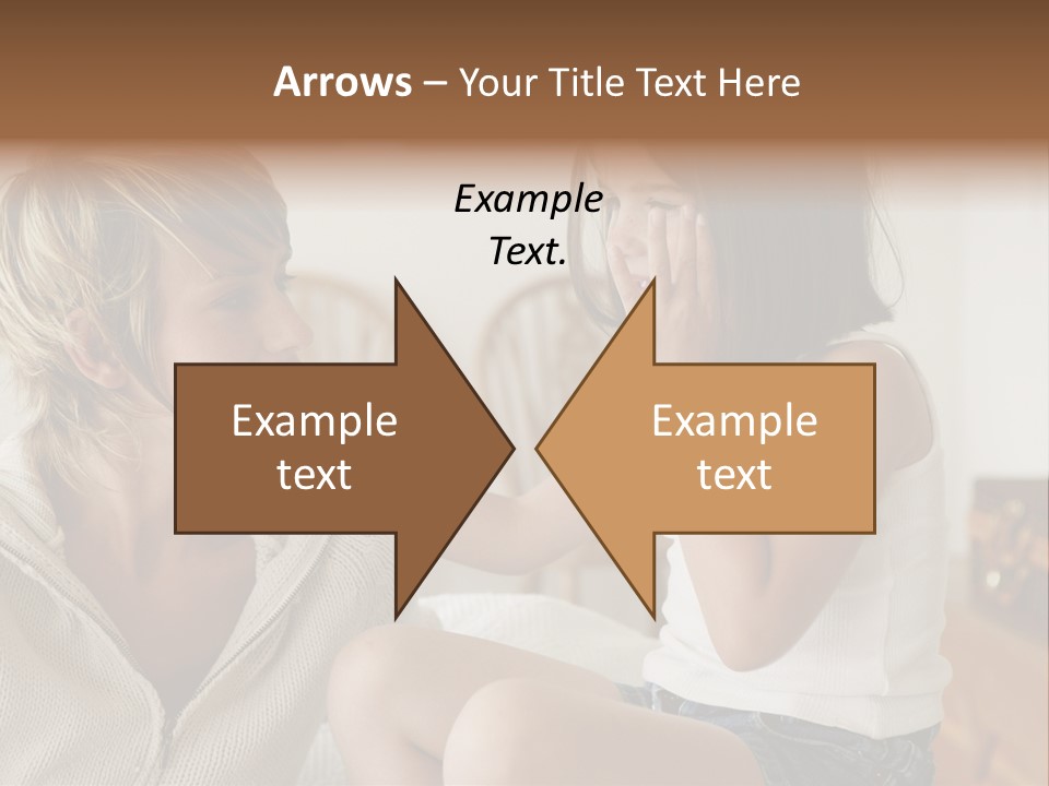 Looking Sharing Chatting PowerPoint Template