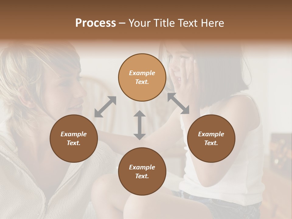 Looking Sharing Chatting PowerPoint Template