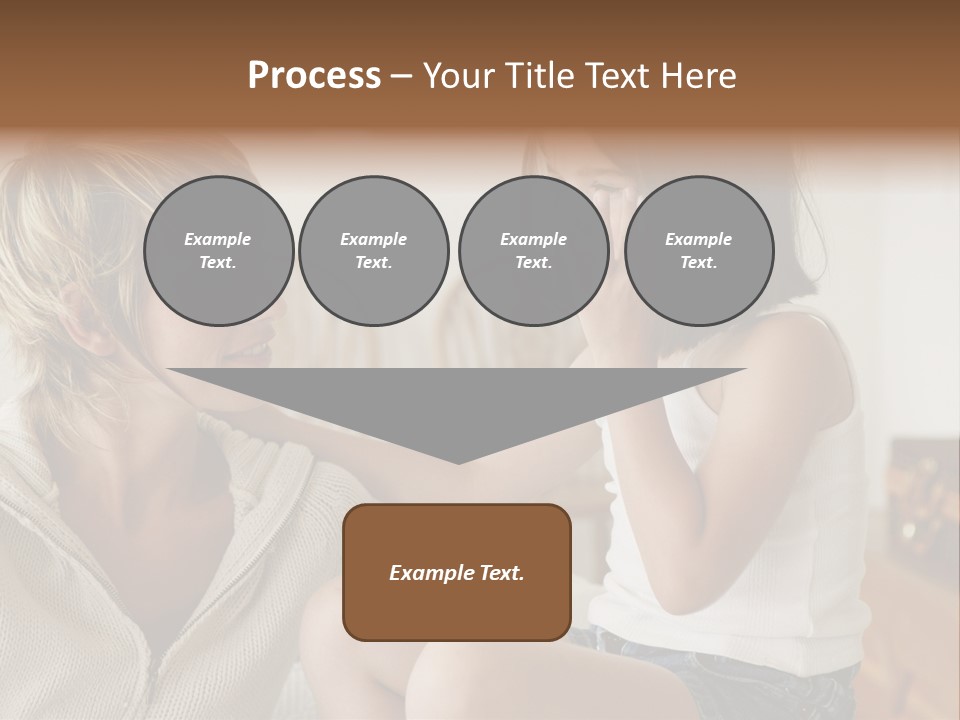 Looking Sharing Chatting PowerPoint Template