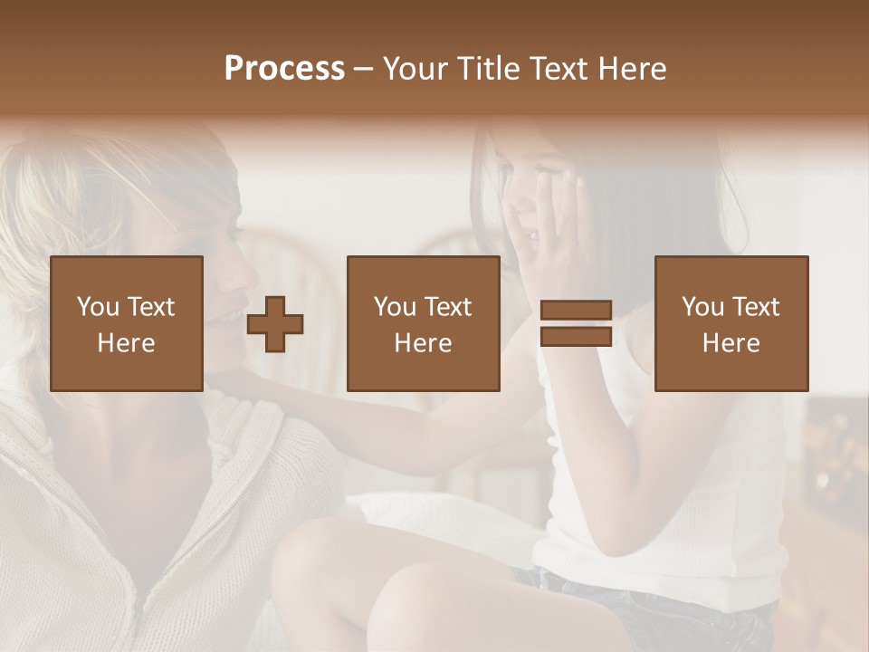 Looking Sharing Chatting PowerPoint Template