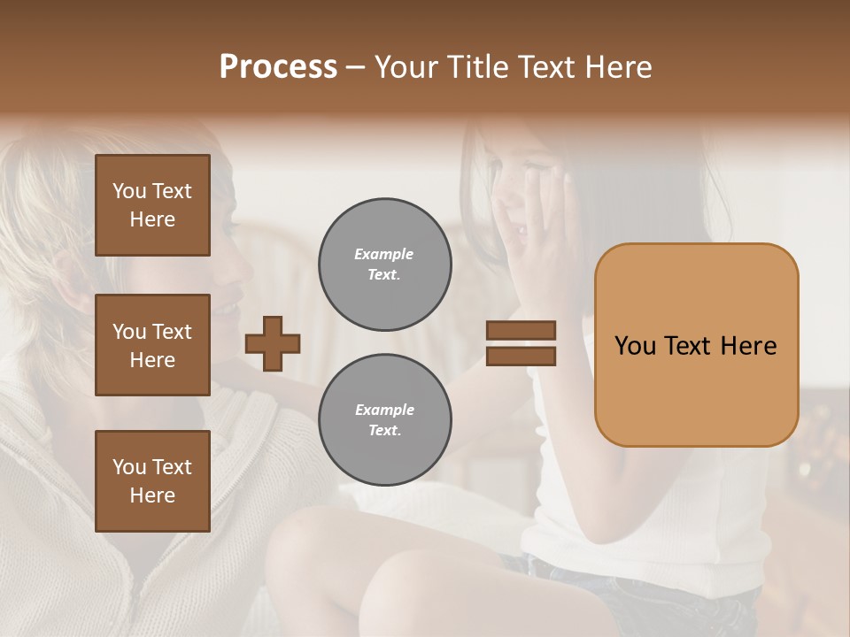Looking Sharing Chatting PowerPoint Template