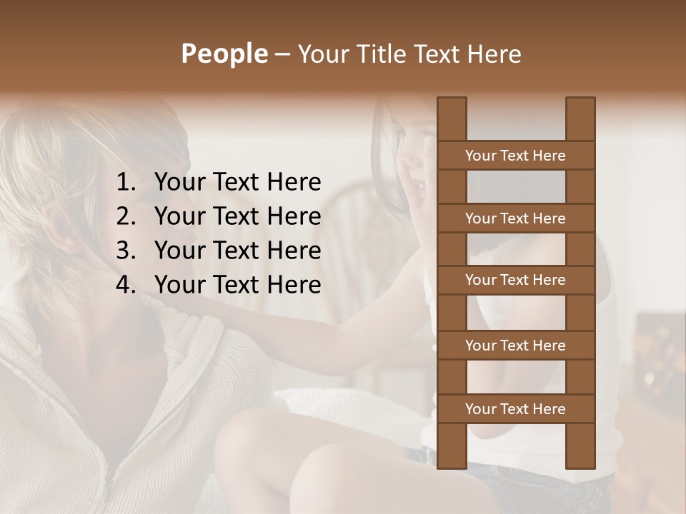 Looking Sharing Chatting PowerPoint Template