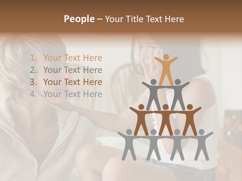 Looking Sharing Chatting PowerPoint Template