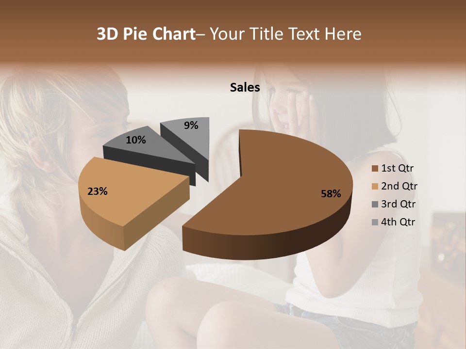 Looking Sharing Chatting PowerPoint Template