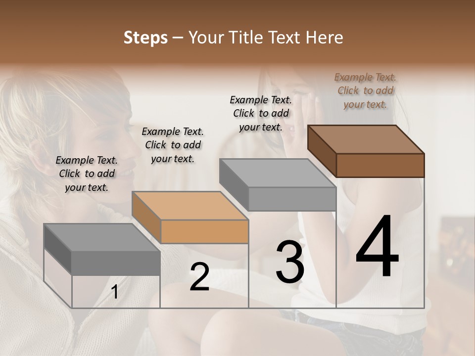 Looking Sharing Chatting PowerPoint Template